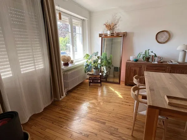 Appartement 3 pièces meublé avec jardin privatif, balcon et vue sur la Moselle - Thionville