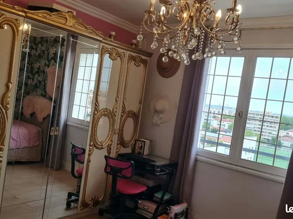 2 Chambres meublées avec balcon à louer quartier de Montchat