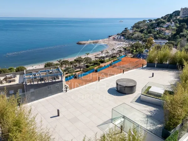 Cap d'Ail - Penthouse programme neuf à pied des plages et de Mon