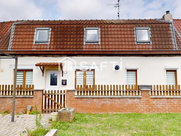 Maison 3 chambres, jardin 250 m², en allée au calme