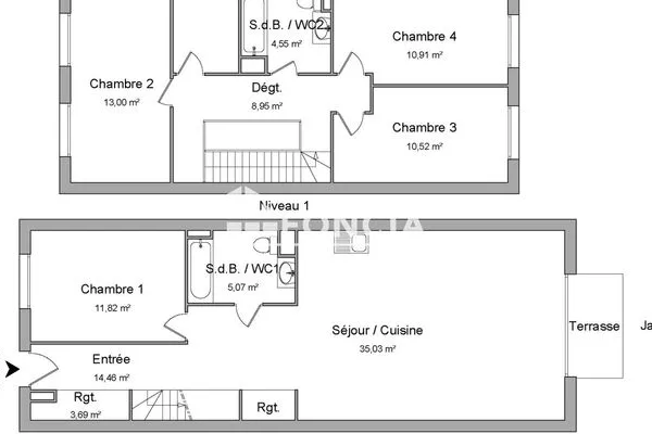Maison 5 pièces 118 m²