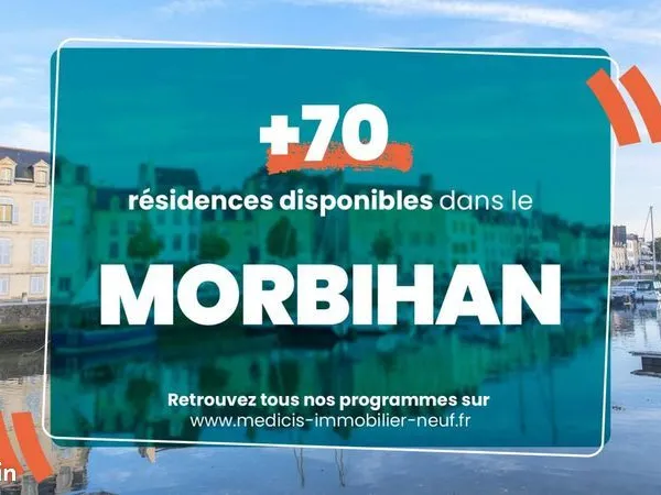 Appartement - 2 pièces - Saint-Avé cadre verdoyant à 11 min en voiture de Vannes
