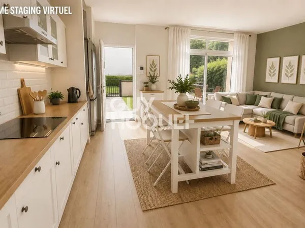 Appartement 3 pièces 58 m²