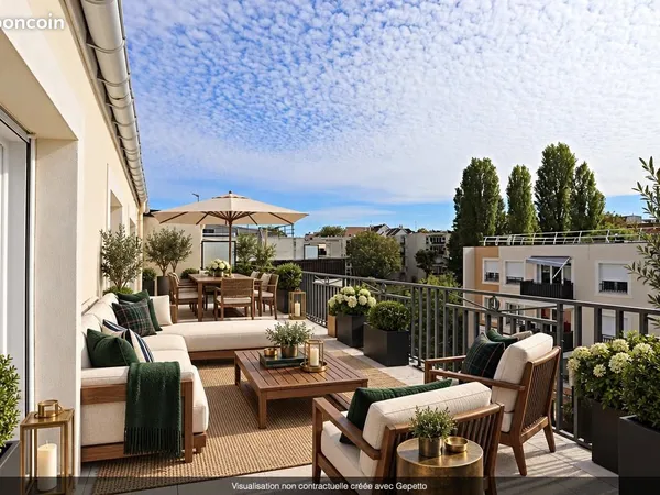 Superbe appartement 4P terrasse