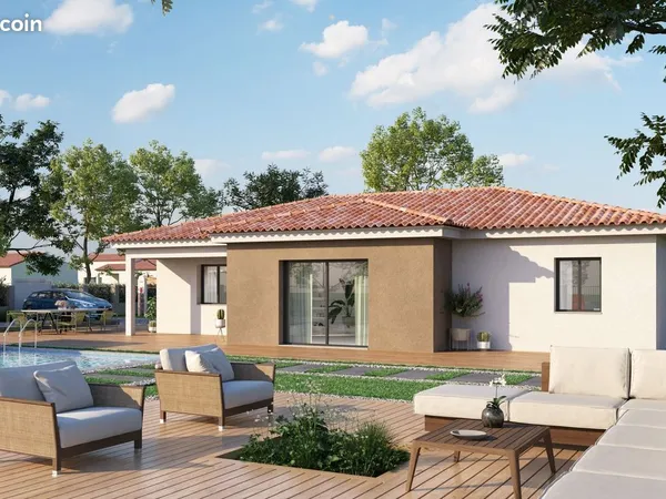 Maison 90 m² avec terrain à MALLEMORT (13)