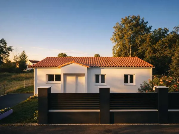 Maison T4 à Lisle sur Tarn, Terrain de 400m²