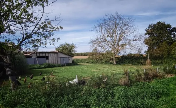 Terrain constructible de 1600m2 à St Gervais en Valliere