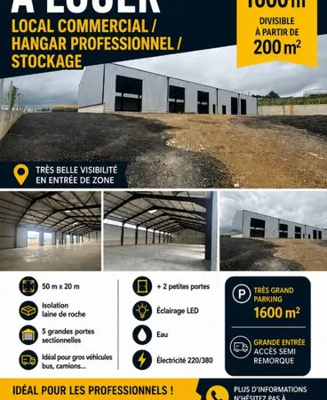 Hangar local garage