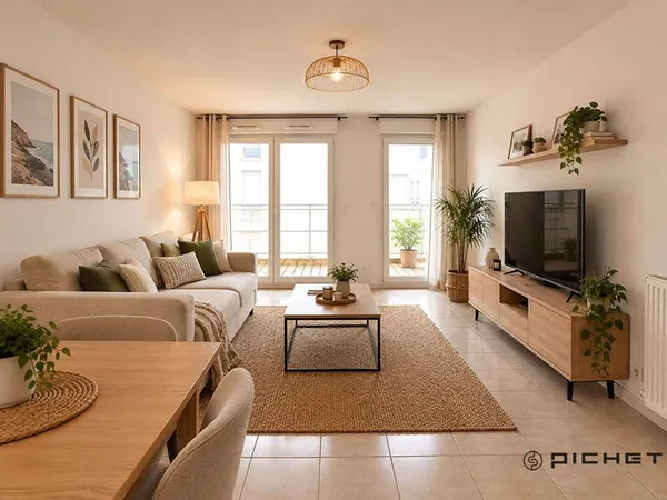 Appartement 3 pièces 64 m²
