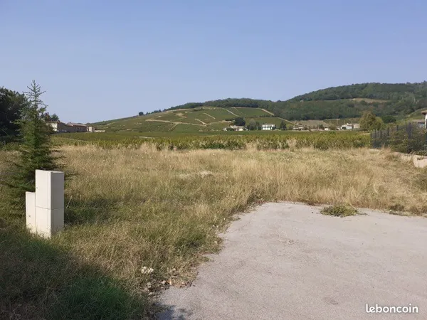 Terrain viabilisé environ 490m2 exceptionnel à Saint-Lager