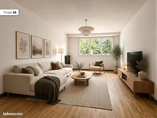 Appartement 3 pièces 63 m²