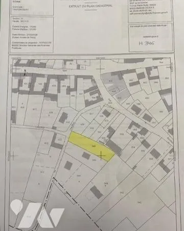 Terrain 1121 m²