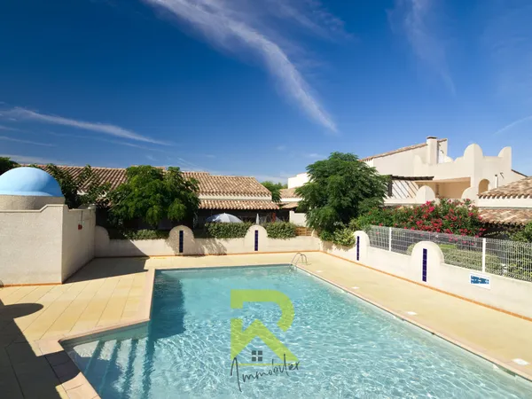 Le Cap d'Agde - Pavillon T3, à deux pas de la plage Rochelon