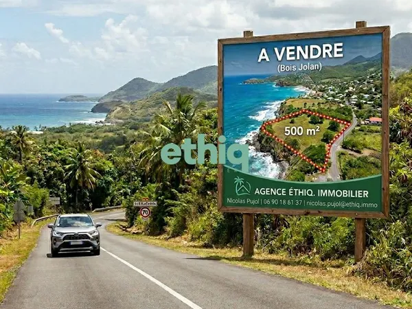 Terrain 813 m² Sainte-Anne