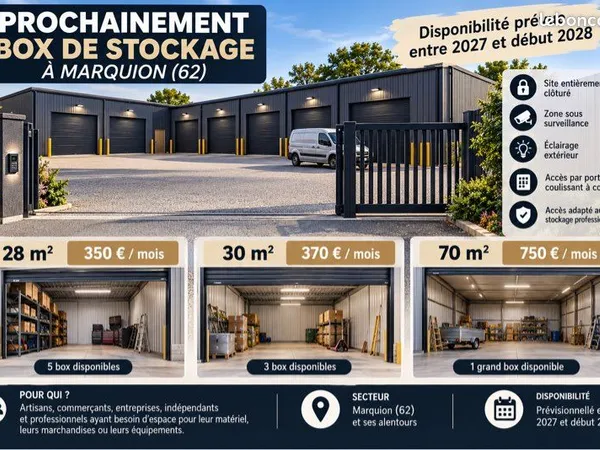 Location box stockage