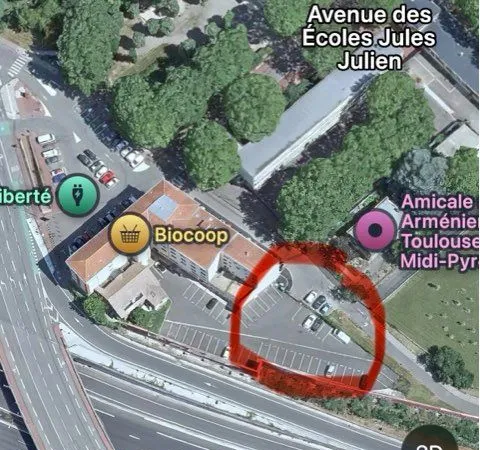 Parking aérien à vendre Toulouse 31400