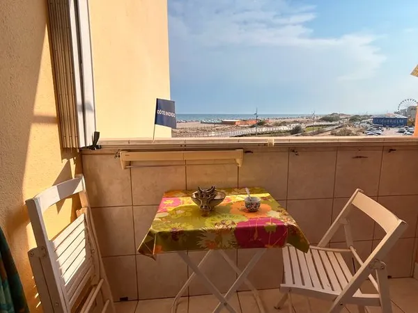 T2 29,2 m² - Vue mer & Accès plage avec Box garage en option
