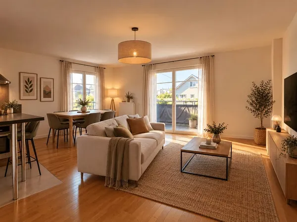 Appartement 2 pièces 49 m²