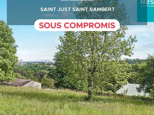 Terrain 1742 m² SAINT JUST SAINT RAMBERT