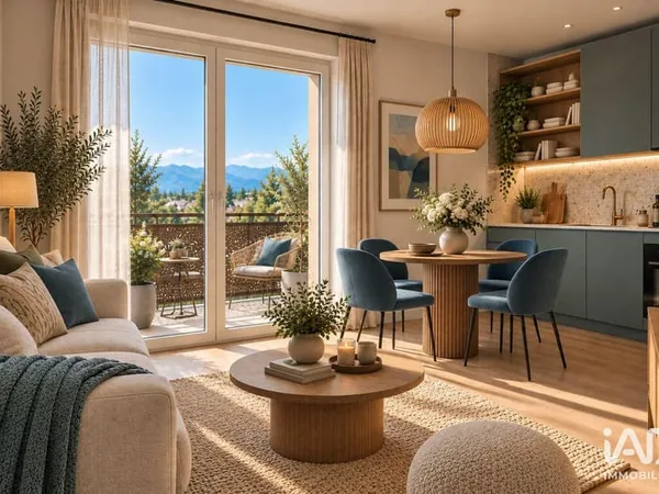Appartement 2 pièces 44 m²