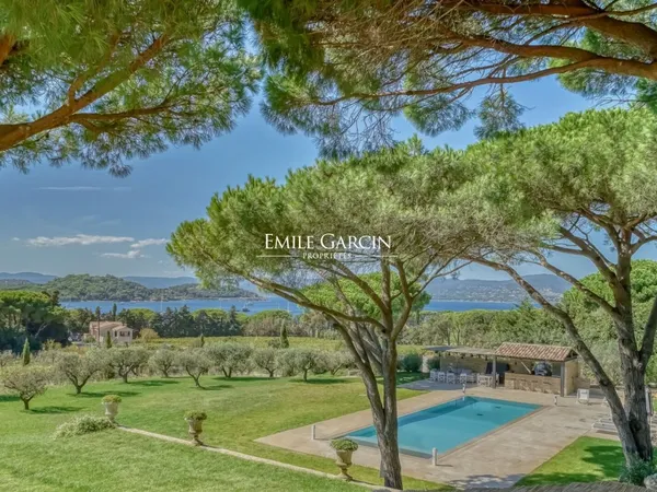 Prestigieuse Propriété - Parcs de Saint-Tropez - Vue mer