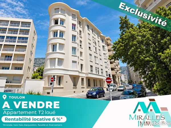 Appartement 2 pièces 37 m²