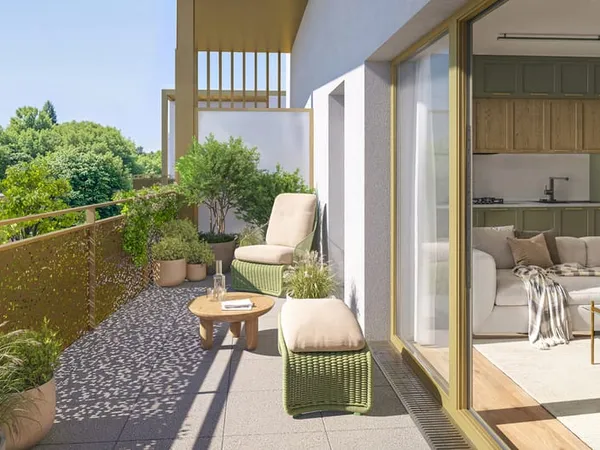 Vaulx-en-Velin - T3 au 3e étage avec 11,5 m² d'extérieur