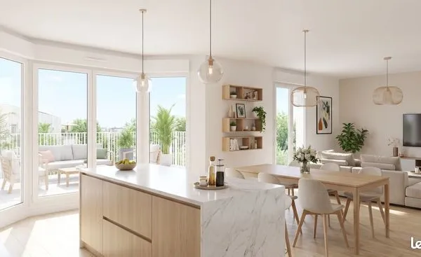Appartement - 3 pièces - Ozoir-la-Ferrière à 13 min en bus du RER E