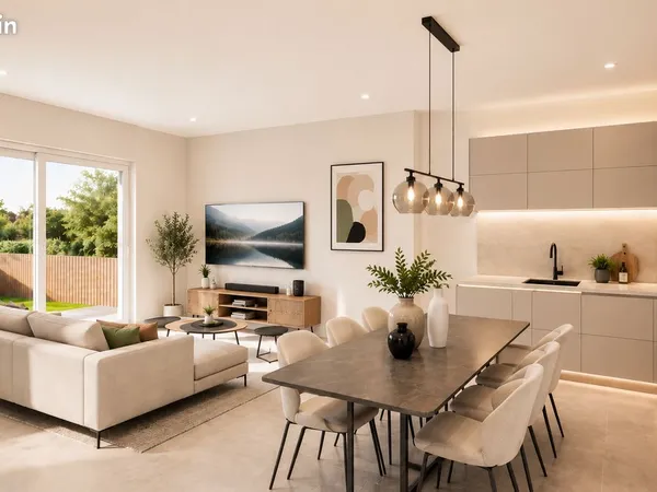 Duplex-jardin T3 - 62m² - Les jardins de l'Ill