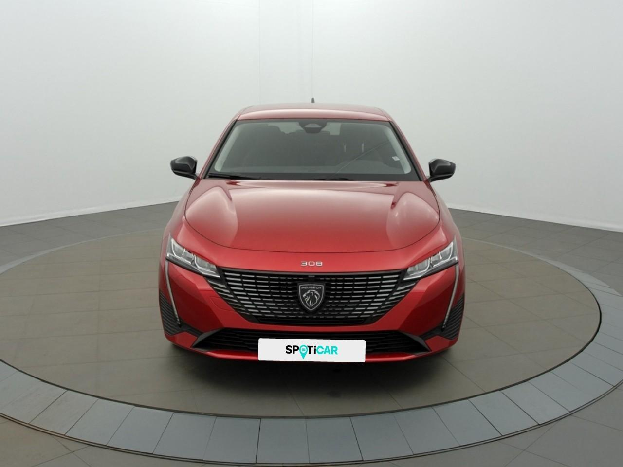 Peugeot 308 1.2 hybrid 145ch allure e-dcs6 neuf + cuir + optio — photo 2