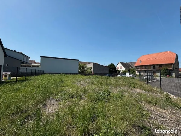Terrain 634 m² Oberhergheim
