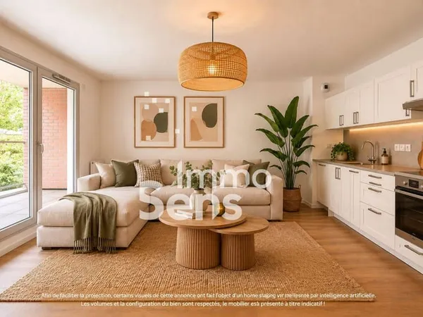 Appartement 2 pièces 45 m²