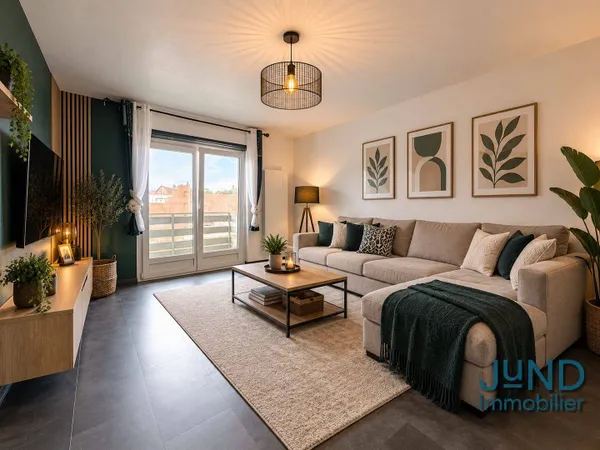 Appartement 2 pièces 48 m²