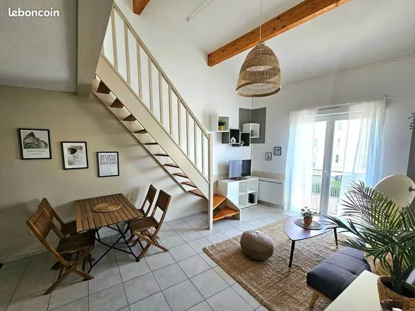 Duplex 3 pièces 60 m²
