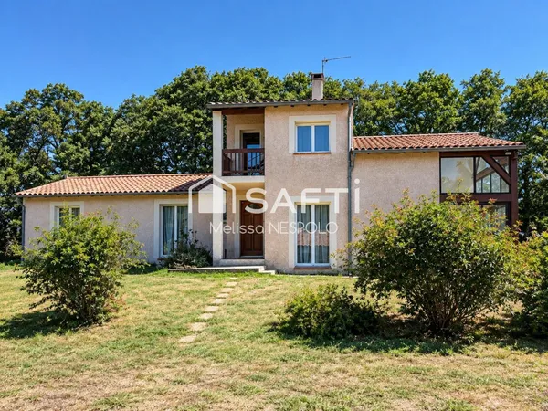 Maison familiale en lisière de forêt - Sabonnères (31370)