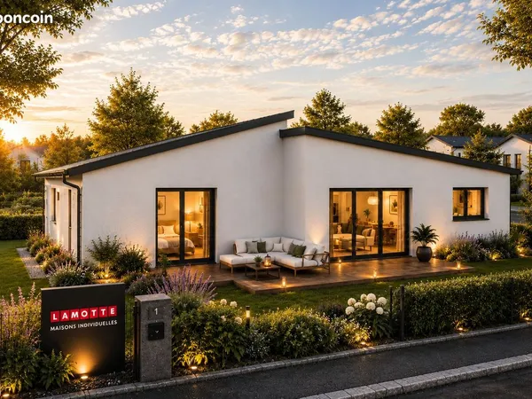 Projet de construction d'une maison 110 m² avec terrain à PLOUMAGOAR (22)