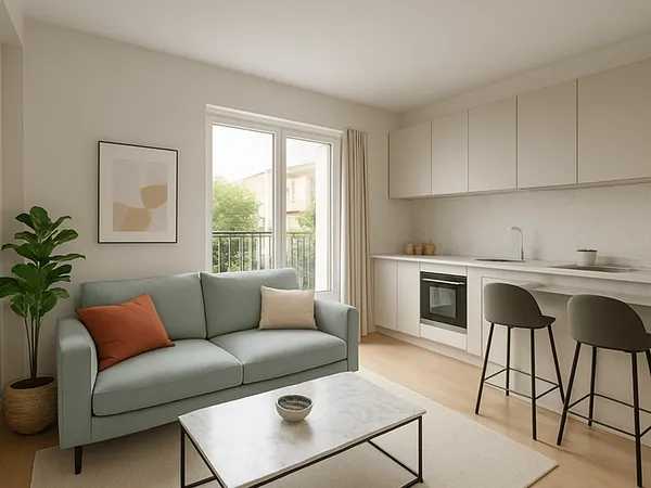 Appartement 2 pièces 43 m²