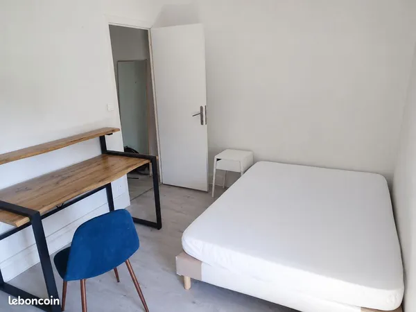 Loue chambre meublée centre ville coloc jeune actifs