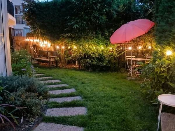 Vends appartement avec jardin
