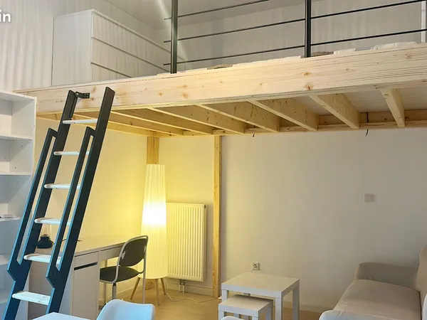 Studio Meublé Lille avec rez de jardin