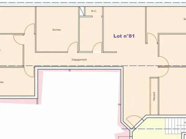 Bureaux 170 m² VILLEURBANNE
