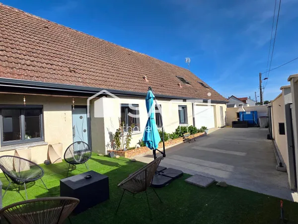 Pavillon T6 individuel, commodités de PLAIN PLIED entièrement clos avec garage, DPE C