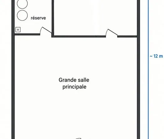 A louer - Local commercial d'environ 60m2 - Segré centre