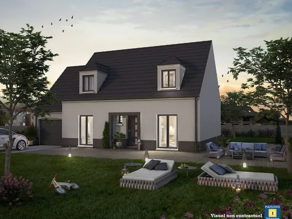Projet de construction d'une maison 116 m² avec terrain à ORGERUS (78)