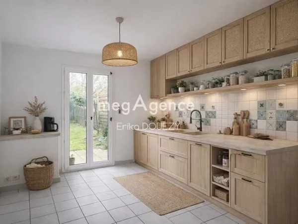 Maison modulable 3 chambres, jardin, garage