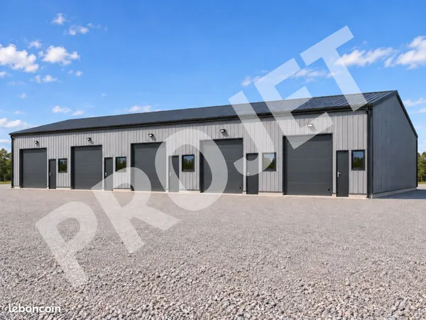 Cellules professionnelles neuves - 80 à 150 m² - savennières