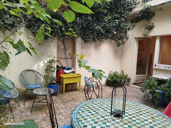 RARE - 74m2 avec patio - Paris 5e - Appartement 2/3 pièces