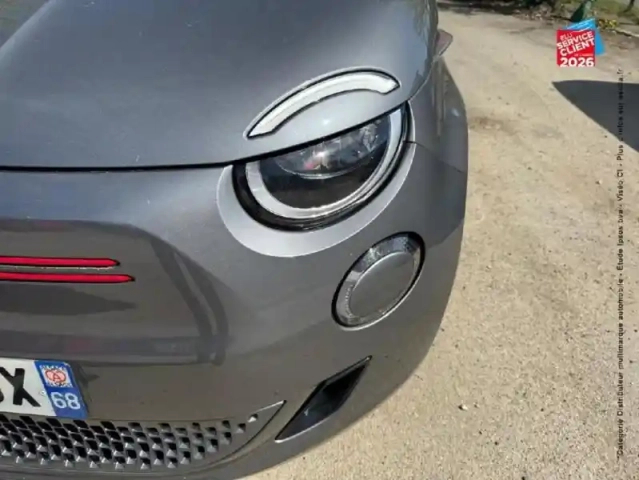 Fiat 500 e 95ch (red) — photo 13