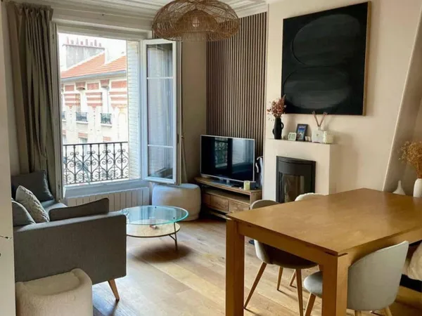 Charmant 3 p meublé 52m²