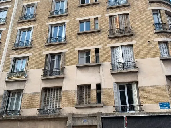Asnières Philosophes - 2 pièces traversant et lumineux, 3e étage avec ascenseur